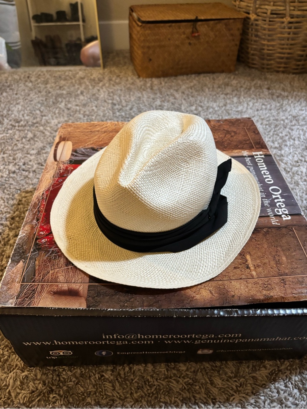 Genuine Panama Hat - Natural